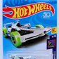 Hot Wheels 2018 - Collector # 332/365 - HW Glow Wheels 4/10 - Winning Formula - White - USA 50th Card
