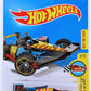 Hot Wheels 2017 - Collector # ---/365 - Legends of Speed 9/10 - Treasure Hunts - Winning Formula - Matte Black / #1 / Circle Flame Logo on top of left Engine Intake & Front Wing - USA Card