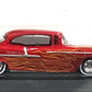 Hot Wheels 2006 - 20th Annual Collectors Convention / Orange County, CA - '55 Chevy Bel Air - Red with Flames - Metal/Metal & Real Riders - Just 3,000 made! - Kar Keeper - MPN K3829