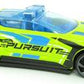 Hot Wheels 2025 - Collector # 018/250 - HW First Response 2/5 - Alpha Pursuit - Bright Green / Pursuit - USA 'Let's Race' Card