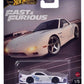 Hot Wheels 2025 - Premium / Fast & Furious 1/5 - Mazda RX-7 FD - White / HKS - Metal/Metal & Real Riders