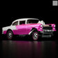 Hot Wheels 2025 - RLC Exclusive ’- 55 Chevy Bel Air Gasser - Spectraflame Pink - Neo Classic Red Line Wheels - Metal/Metal - Kar Keeper