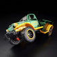 Hot Wheels 2023 - HWC / RLC Exclusive / Holiday Car - 1952 Dodge Power Wagon - Spectraflame British Racing Green - Metal/Metal - Real Riders - Swivel Frame - Acrylic Display Case