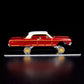 Hot Wheels 2024 - HWC / RLC Exclusive - 1964 Chevrolet Impala - Spectraflame Bright Red - Metal/Metal - Real Riders - Adjustable / Posable Suspension - Acrylic Display Case