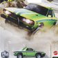 Hot Wheels 2025 - Premium / Car Culture / HW Off Road 3/5 - Subaru BRAT - Metalflake Lime Green - Metal/Metal & Real Riders