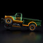 Hot Wheels 2023 - HWC / RLC Exclusive / Holiday Car - 1952 Dodge Power Wagon - Spectraflame British Racing Green - Metal/Metal - Real Riders - Swivel Frame - Acrylic Display Case