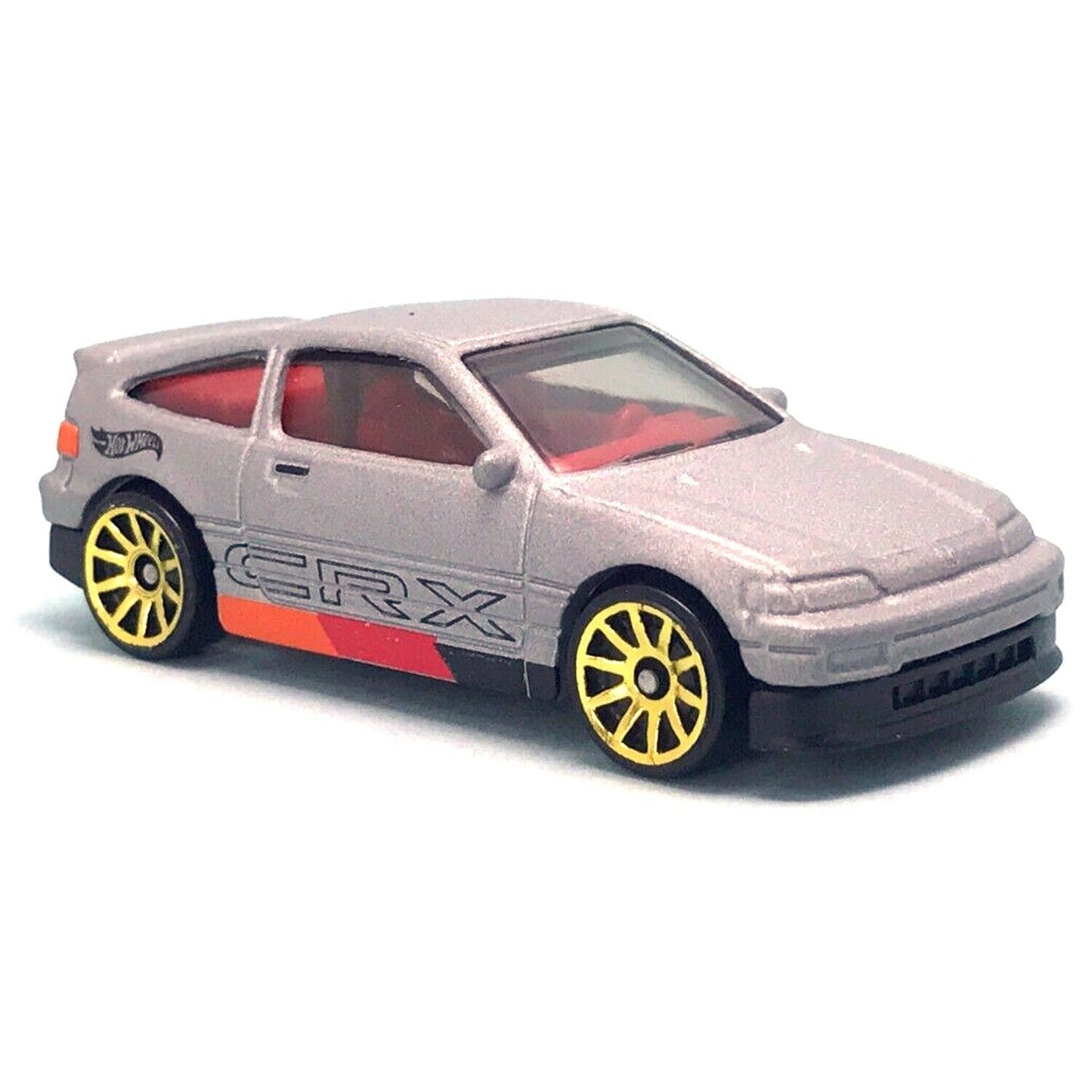 Hot Wheels 2023 - Collector # 148/250 - HW J-Imports 10/10 - '88 Honda CR-X - Satin Gray - Gold 10 Spokes - USA
