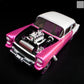 Hot Wheels 2025 - RLC Exclusive ’- 55 Chevy Bel Air Gasser - Spectraflame Pink - Neo Classic Red Line Wheels - Metal/Metal - Kar Keeper