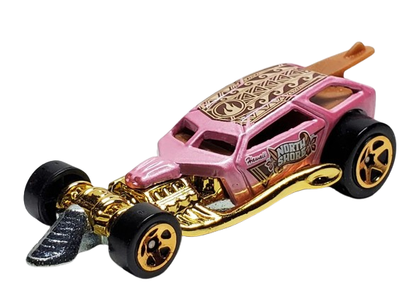 Hot Wheels 2023 Collector 050 250 Surf s Up 3 5 Treasure Hunts Surf Crate Pink USA