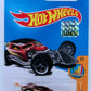 Hot Wheels 2017 - Collector # ???/365 - Surf's Up 4/5 - Hidden Super Treasure Hunt - Surf Crate - Spectraflame Dark Red - Real Riders - USA Card with Factory Set Sticker