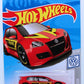 Hot Wheels 2019 - Collector # 019/250 - Volkswagen 5/10 - Volkswagen Golf GTi - Red - USA Card