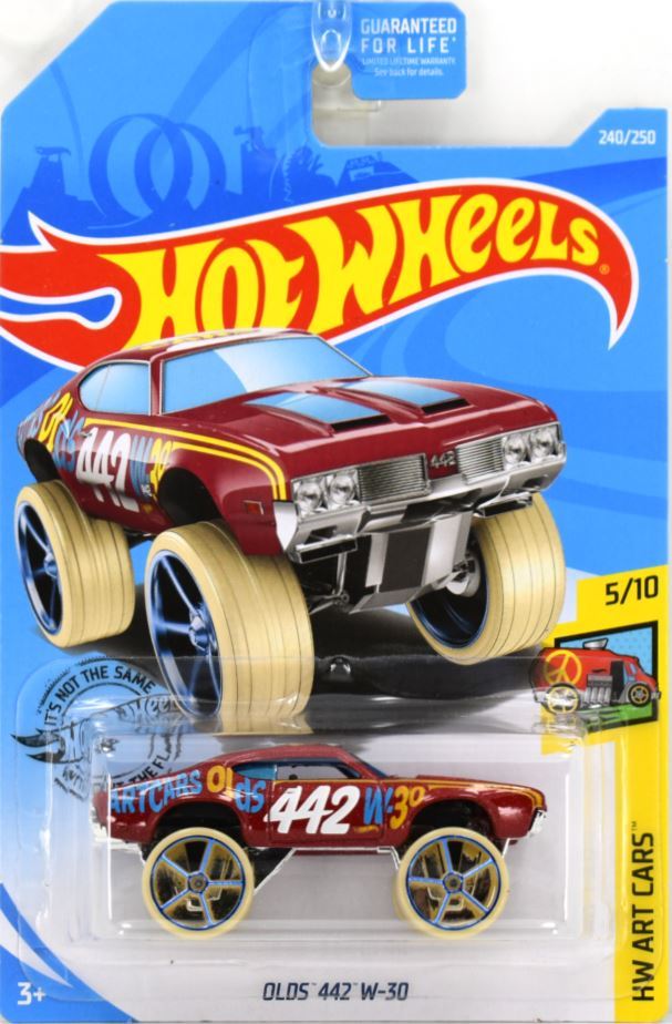 Hot Wheels 2019 - Collector # 240/250 - HW Art Cars 5/10 - Olds