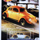 Hot Wheels 2019 - Premium / Car Culture / Cruise Boulevard 5/5 - Volkswagen 'Classic Bug' - Gold - Metal/Metal & Real Riders - NEW Casting!