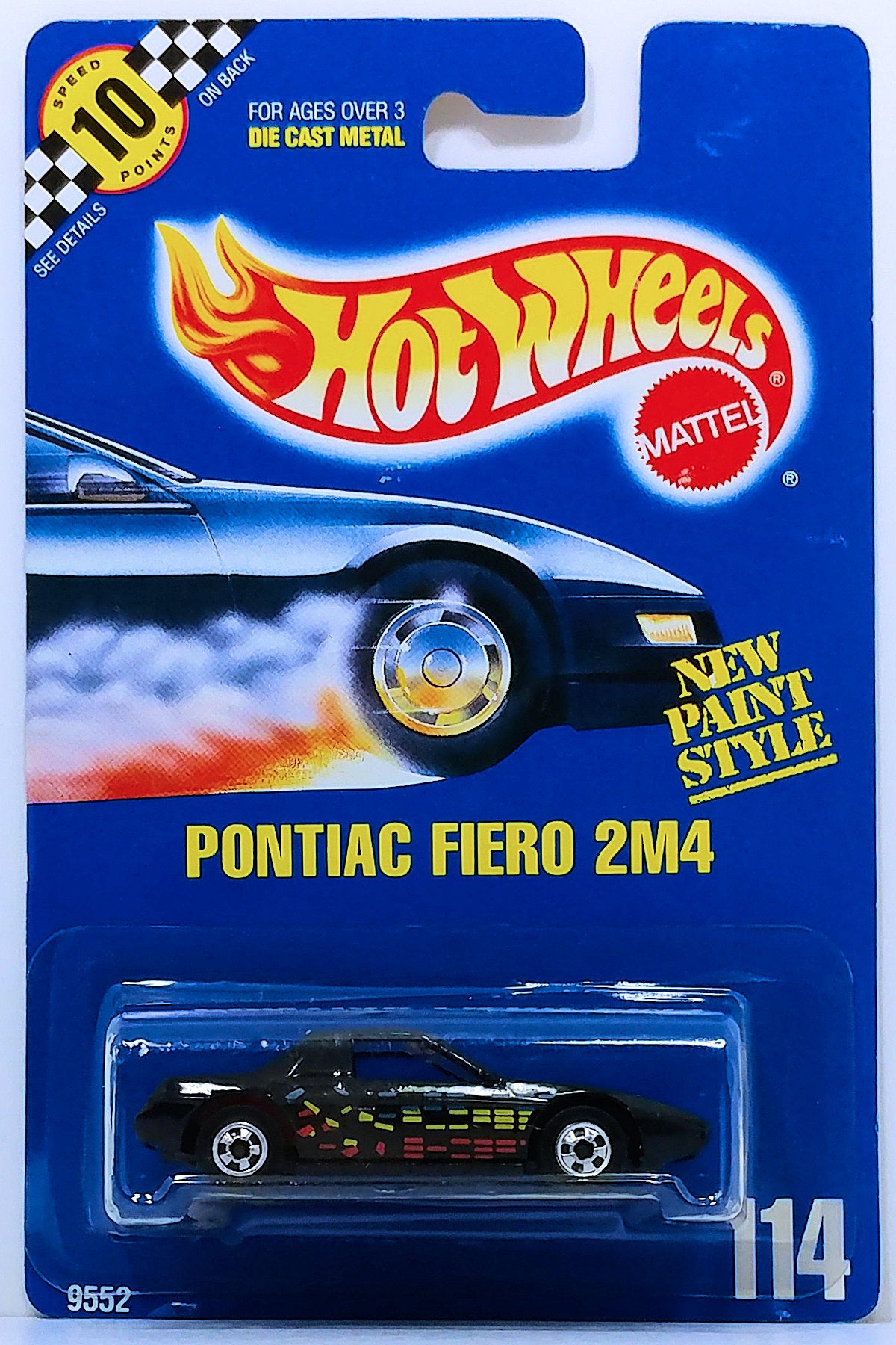 1984 HOT WHEELS The Hot Ones Pontiac Fiero voiture de sport - Malaisie