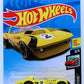 Hot Wheels 2019 - Collector # 053/250 - HW Roadsters 3/5 - Corvette Grand Sport Roadster - Yellow / #2 - USA Card