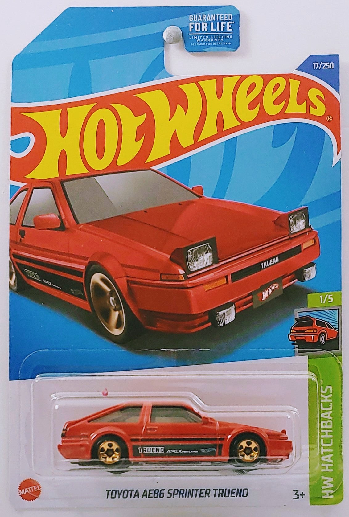 Hot Wheels 2022 - Collector # 017/250 - HW Hatchbacks 1/5 - Toyota