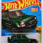 Hot Wheels 2022 - Collector # 150/250 - Baja Blazers 10/10 - New Models - '95 Jeep Cherokee - Green - USA Card