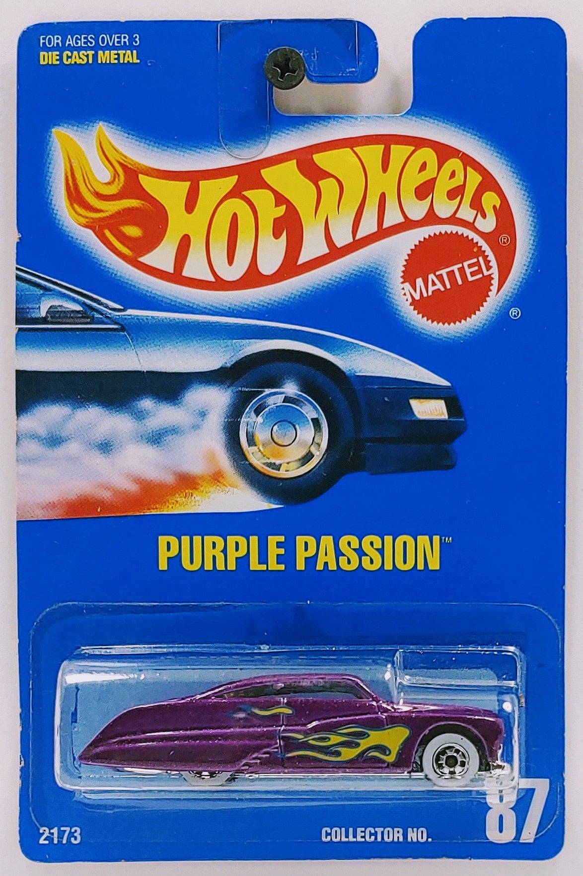 Hot Wheels 1993 - Collector # 087 - Purple Passion - Purple with