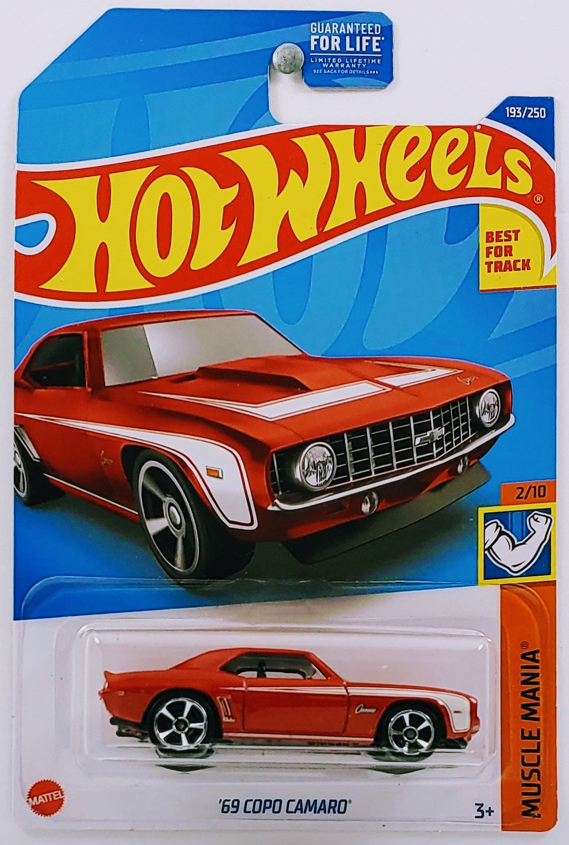 Hot Wheels 2022 - Collector # 193/250 - Muscle Mania 2/10 - '69