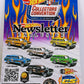 Hot Wheels 2022 - 36th Annual Collectors Convention / Newsletter Exclusive - '64 Nova Wagon Gasser - Orange / 'Gone Crazy' - Real Riders - Limited to 980