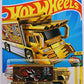 Hot Wheels 2022 - Collector # 087/250 - HW Art Cars 3/10 - Raijin Express - Gold Chrome - USA