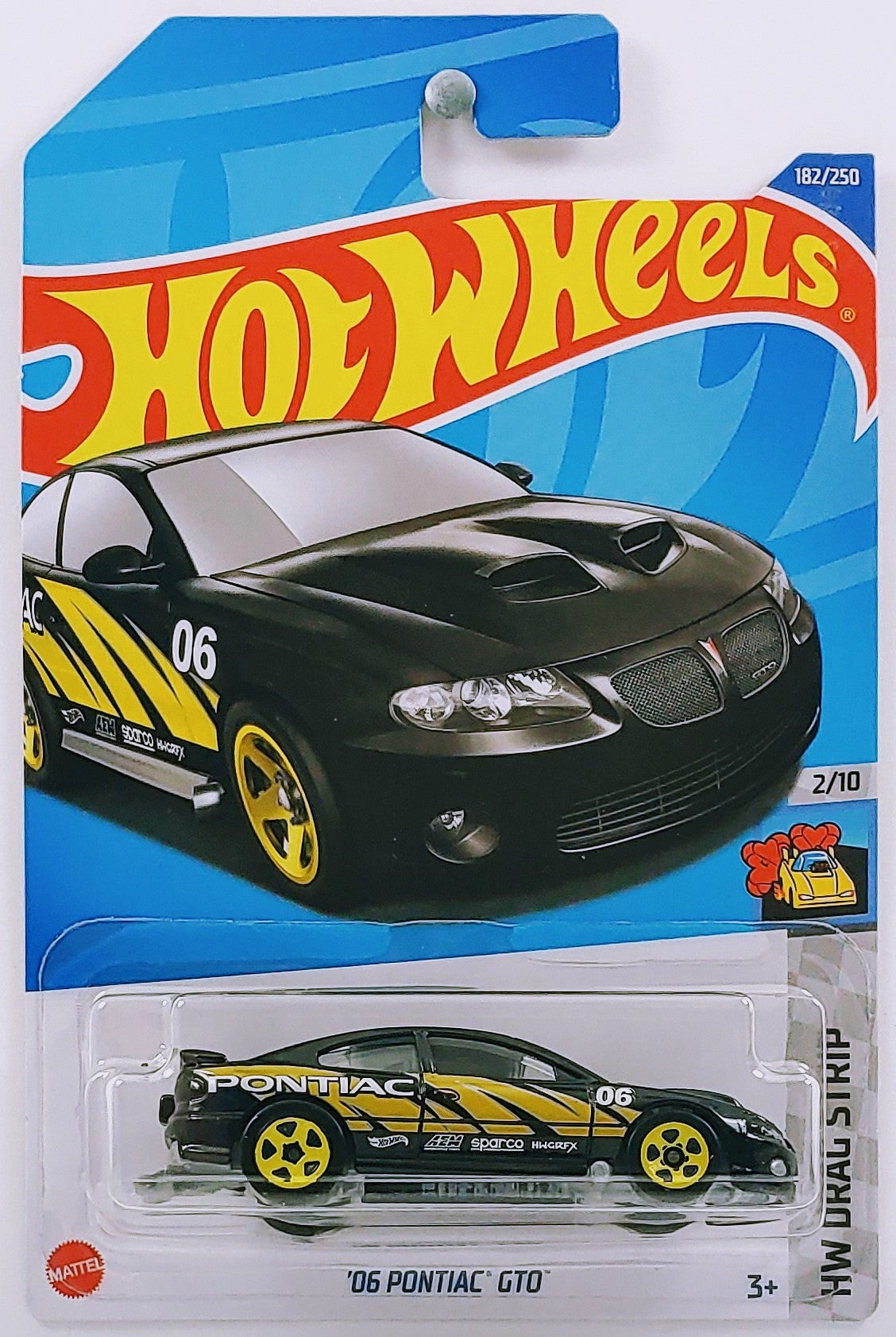 thumbnail image 2 of HOT WHEELS '06 Pontiac GTO HW Drag Strip 2/10 182/250 New £6.99... 2 of 9