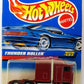 Hot Wheels 1998 - Collector # 483 - Thunder Roller (Semi) - Metalflake Maroon - BWs Rear & 5 Spokes Front - China - USA Blue Car Card