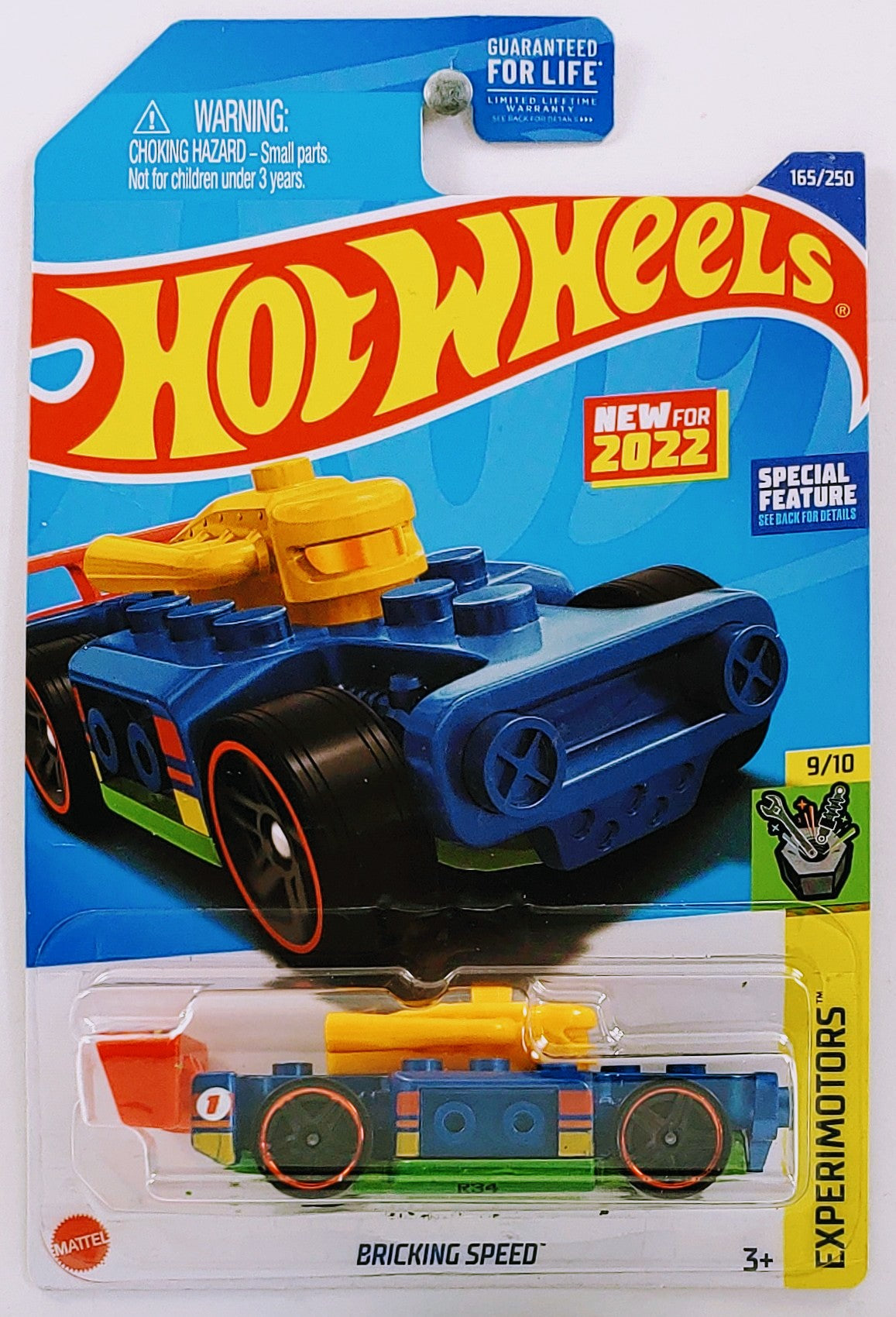 Hot Wheels 2022 - Collector # 165/250 - Experimotors 9/10 - New