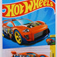 Hot Wheels 2022 - Collector # 170/250 - HW Art Cars 6/10 - Ms-T-Suzuka - Orange / 'I' - USA
