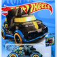 Hot Wheels 2020 - Collector # 212/250 - Street Beasts 10/10 - Treasure Hunts - Tricera-Truck - Dark Gray / Circle Flame Logo on Sides - USA Card
