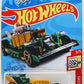 Hot Wheels 2021 - Collector # 122/250 - Holiday Racers 5/5 - Hot Tub - Dark Green & Gold / St Patricks Day 317 - USA Card