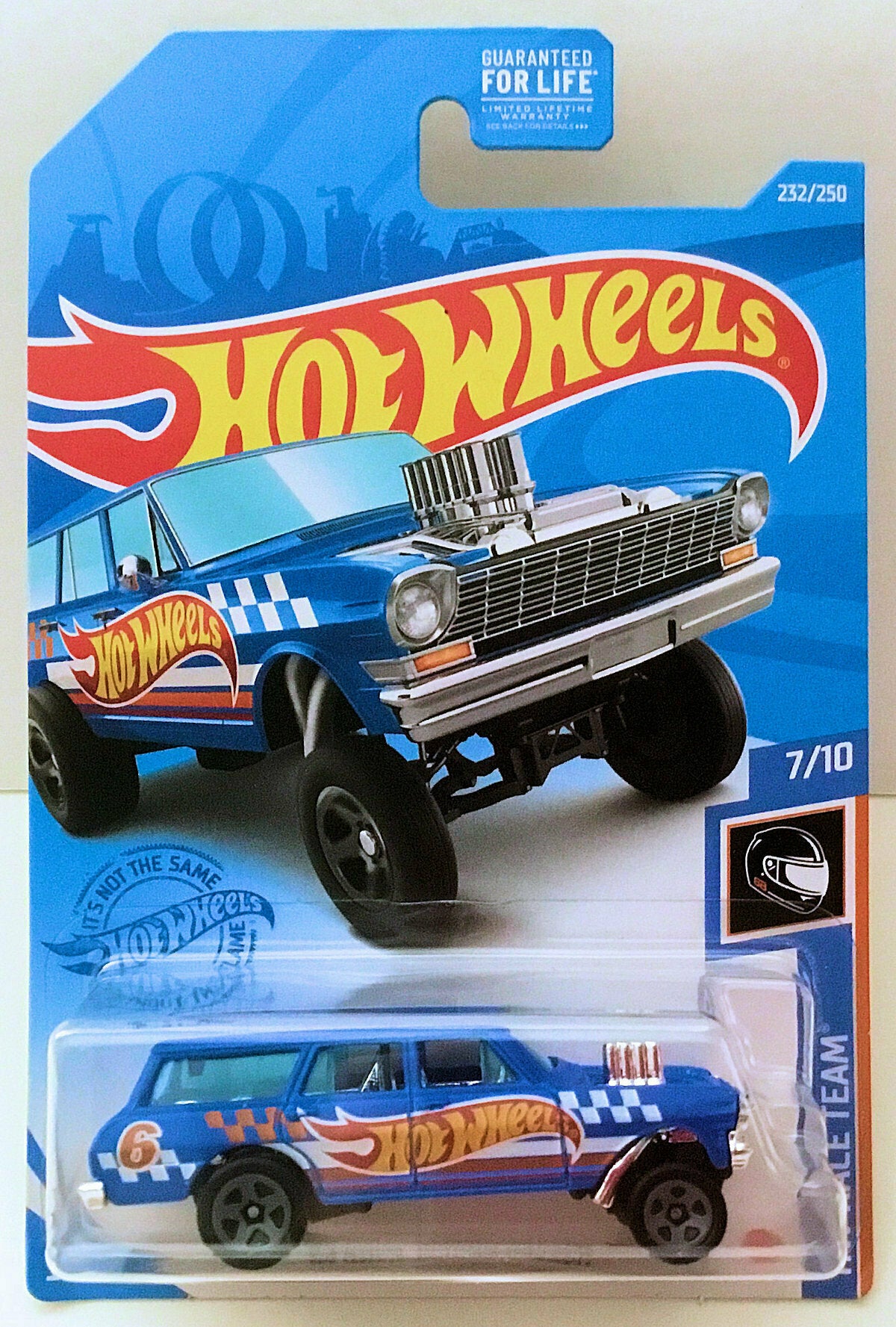 Hot Wheels '64 Chevy Nova Wagon Gasser 2019 HW Race Day 4/10 FYB75 198/250 Hot Wheels '64 Chevy Nova Wagon Gasser 2019 HW Race Day 4/10 FYB75 198/250