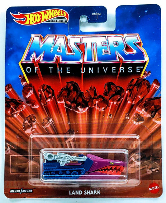Hot Wheels 2021 - Premium / Replica Entertainment / Masters of the Universe - Land Shark - Purple - Metal/Metal