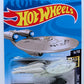 Hot Wheels 2022 - Collector # 080/250 - HW Screen Time 5/10 - U.S.S. Enterprise NCC-1701 (Star Trek) - Off White - USA Card