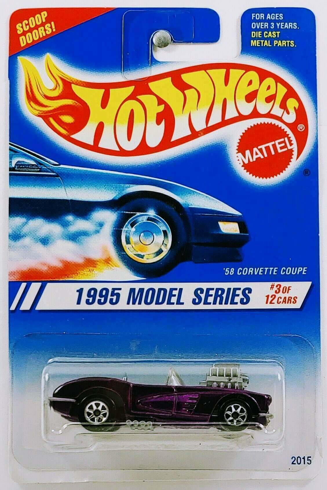 Hot Wheels 1995 - Collector # 341 - Model Series 3/12 - '58