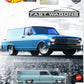 Hot Wheels 2021 - Premium / Car Culture / Fast Wagons 2/5 - '64 Chevy Nova Panel - Metallic Light Blue - Metal/Metal & Real Riders