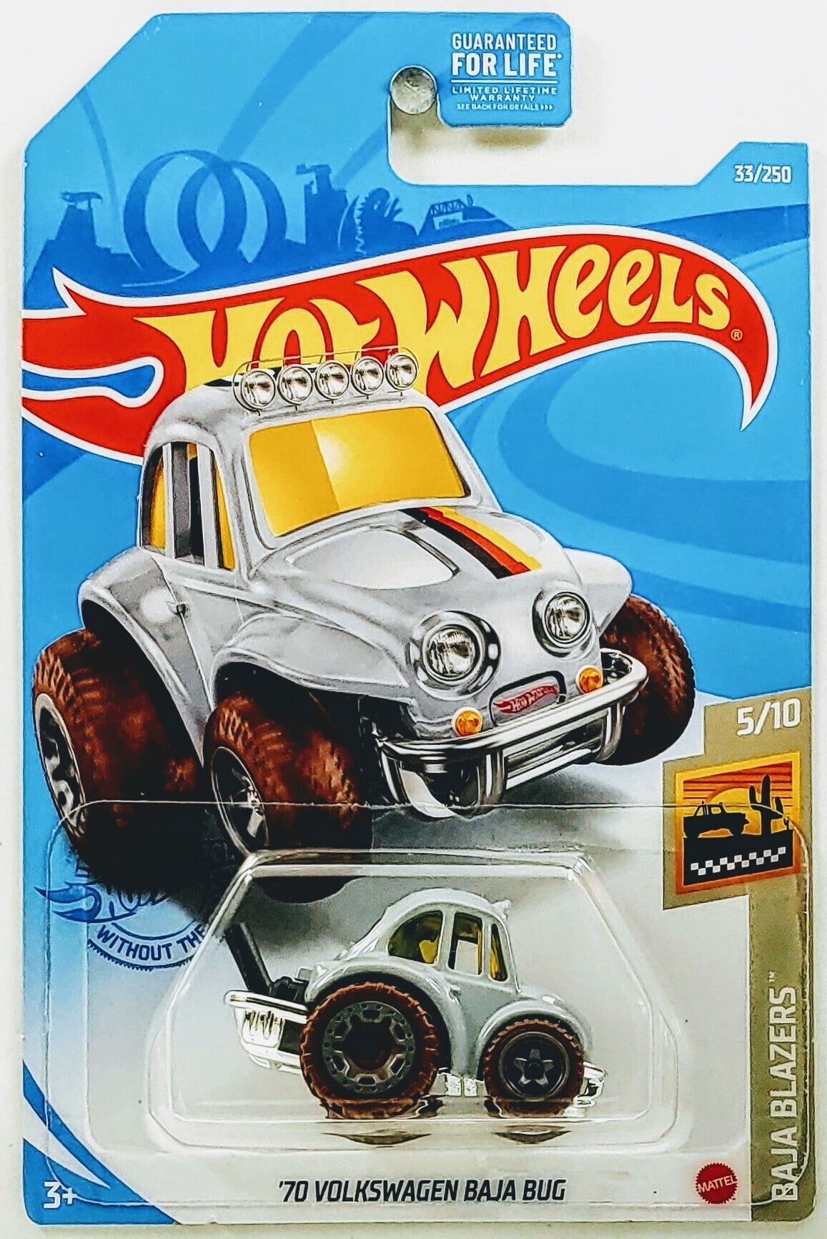 Hot Wheels 2021 - Collector # 033/250 - Baja Blazers 5/10 - '70 Volksw ...