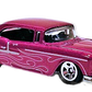 Hot Wheels 2009 - Collector # 052/172 - T-Hunt 10/12 - '55 Chevy - Metallic Magenta - Short Card