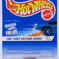 Hot Wheels 1997 - Collector # 517 - First Editions 5/12 - '59 Chevy Impala - Purple - Gold Lace Wheels - USA Blue & White Card