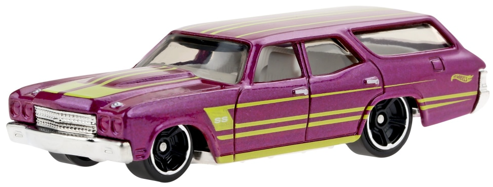 Hot Wheels 2022 Collector 111 250 HW Wagons 1 5 70 Chevelle SS Wagon Purple Kroger Exclusive USA