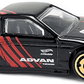Hot Wheels 2018 - Collector # 091/365 - Nightburnerz 7/10 - '96 Nissan 180SX Type X - Black / ADVAN - USA