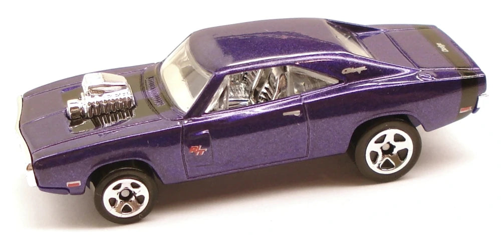 Hot Wheels 2011 Collector 042 244 New Models 042 050 70 Dodge Charger R T Purple USA