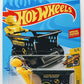 Hot Wheels 2021 - Collector # 109/250 - Fast Foodie 5/5 - Aisle Driver - Black with Yellow Detachable Driver - USA Card