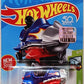 Hot Wheels 2018 - Collector # 191/365 - HW Fun Park 5/5 - New Models - Bazoomka - Metallic Blue - USA 50th Card with Factory Set Sticker