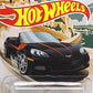 Hot Wheels 2021 - Convertibles Series # 4/10 - Corvette C6 - Black - Walmart Exclusive