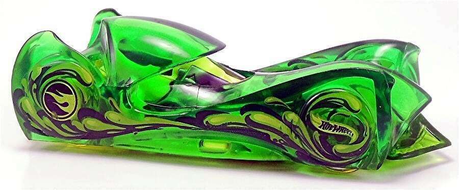 Hot Wheels 2014 - Collector # 077/250 - HW City / Fright Cars / Treasure Hunts - Cloak And Dagger - Transparent Green - USA