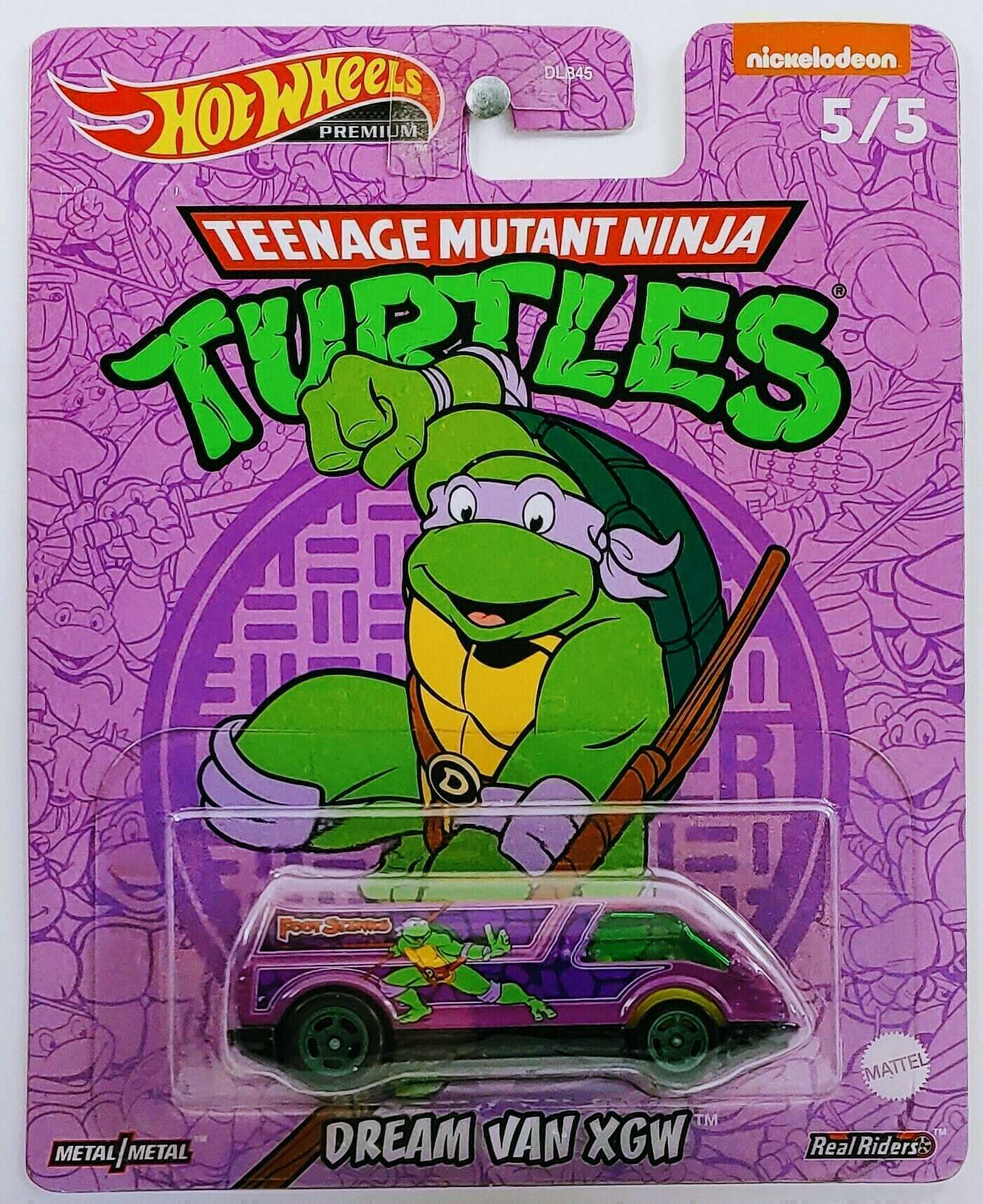 だ*郎様 LHNjewelry Hot Wheels 2022 - Teenage Mutant Ninja Turtles # 5/5 - Dream Van