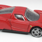 Hot Wheels 2009 - Collector # 129/190 - Treasure Hunts 9/12 - Enzo Ferrari - Red - PR5 Wheels - Red & Black Seats - USA Card