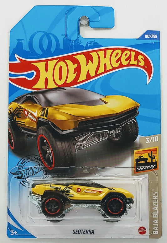 Hot Wheels 2020 - Collector # 102/250 - Baja Blazers 3/10 - Geoterra - Yellow - IC