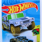 Hot Wheels 2018 - Collector # 250/365 - Dino Riders 5/5 - Humvee - Blue Purple - IC